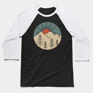 Camping Hiking Nature Lover Gift Baseball T-Shirt